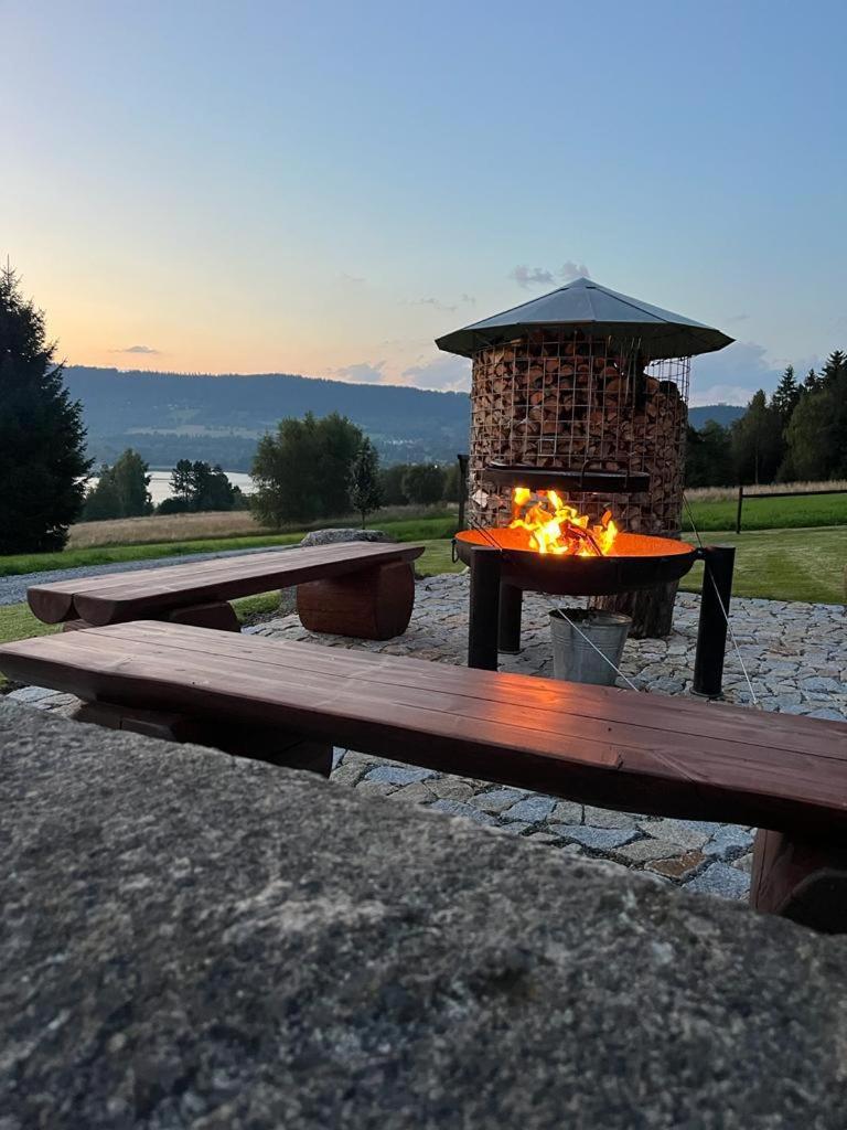 Apartmány HÁJOVNA Lipno Loučovice Exterior foto